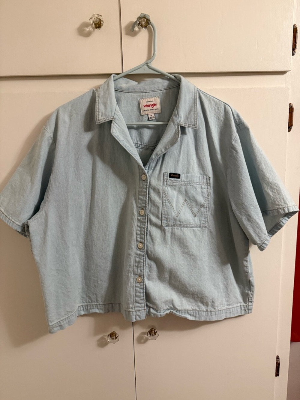 Wrangler Camp Denim Top